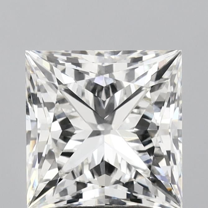 3.26 ct. princess Lab Grown Diamond front image