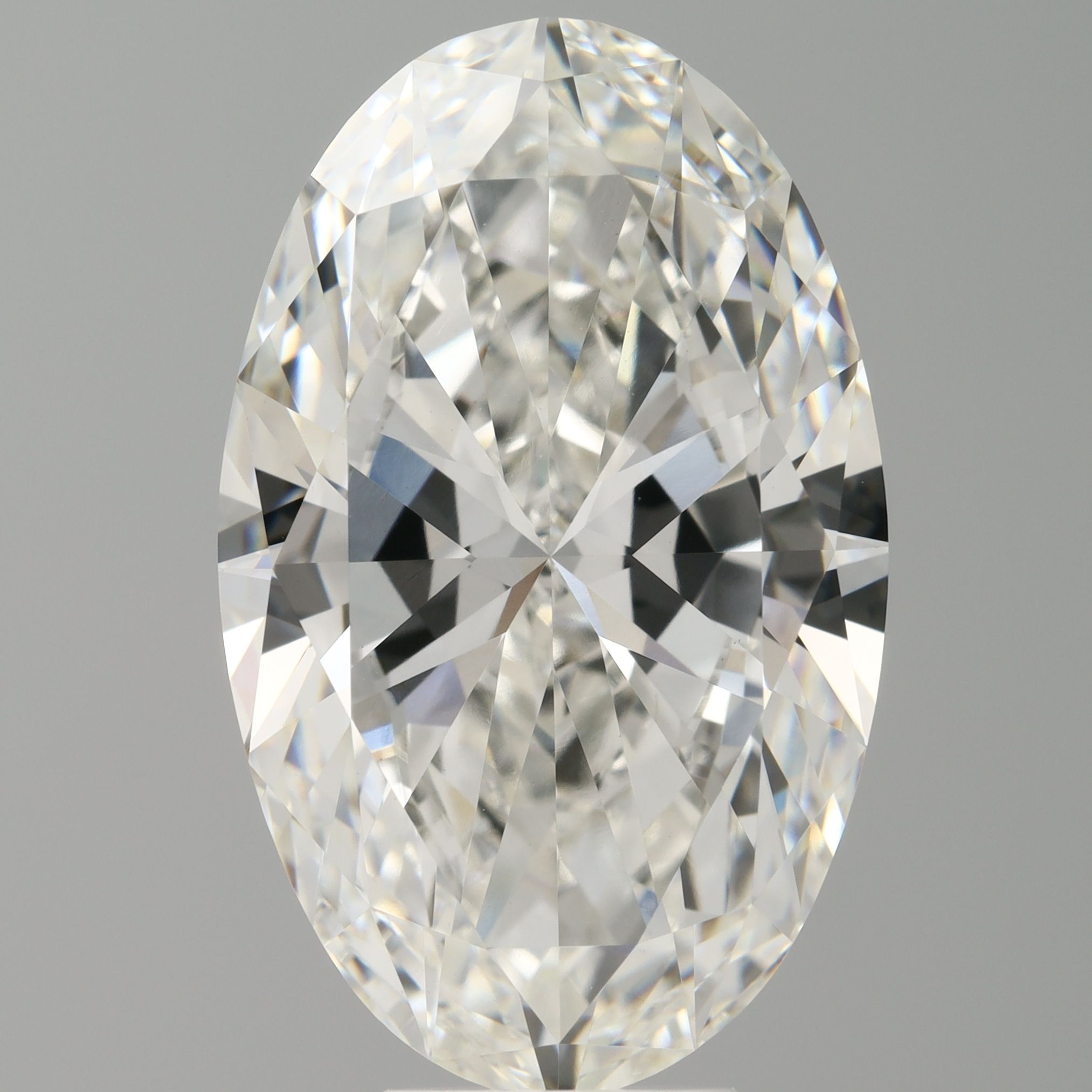 8.01 ct. oval Lab Grown Diamond front image