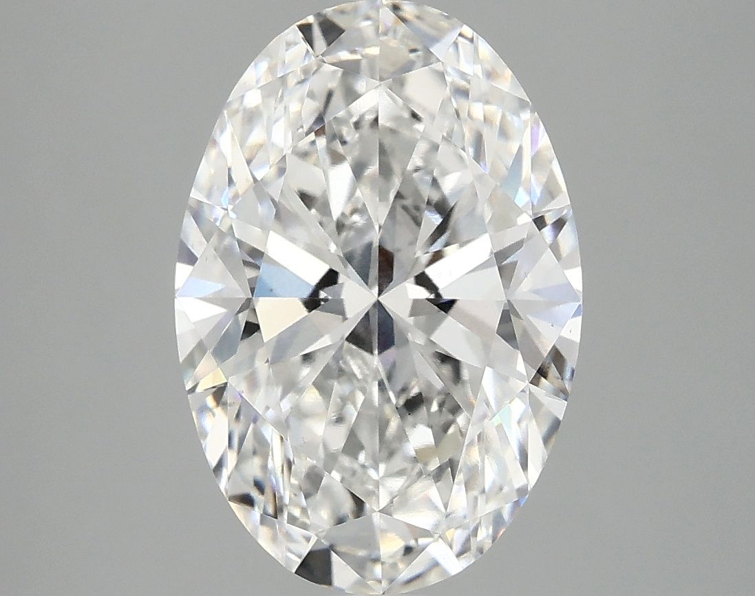 3.94 ct. oval Lab Grown Diamond front image