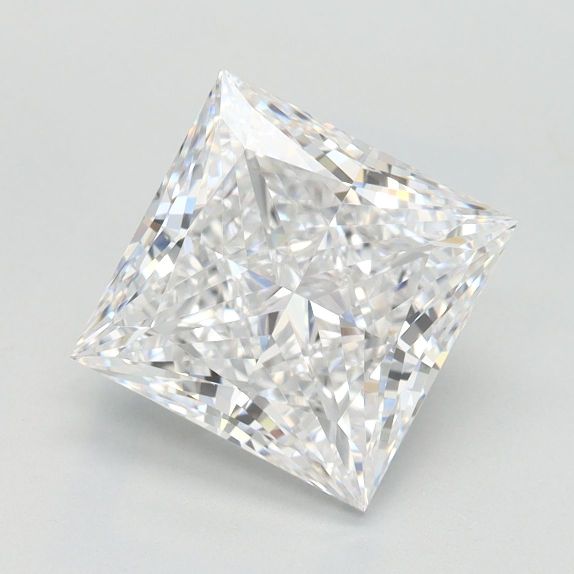 3.02 ct. princess Lab Grown Diamond front image