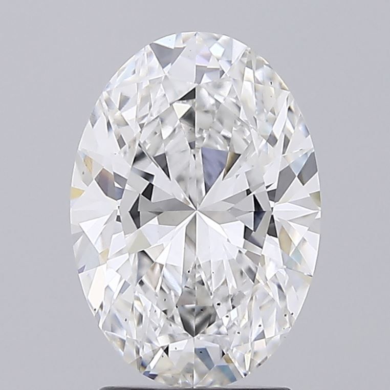 2.55 ct. oval Lab Grown Diamond front image