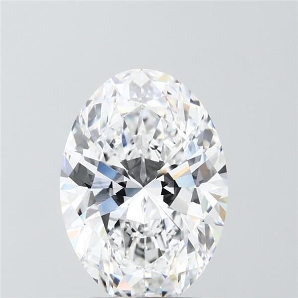 3.01 ct. oval Lab Grown Diamond front image