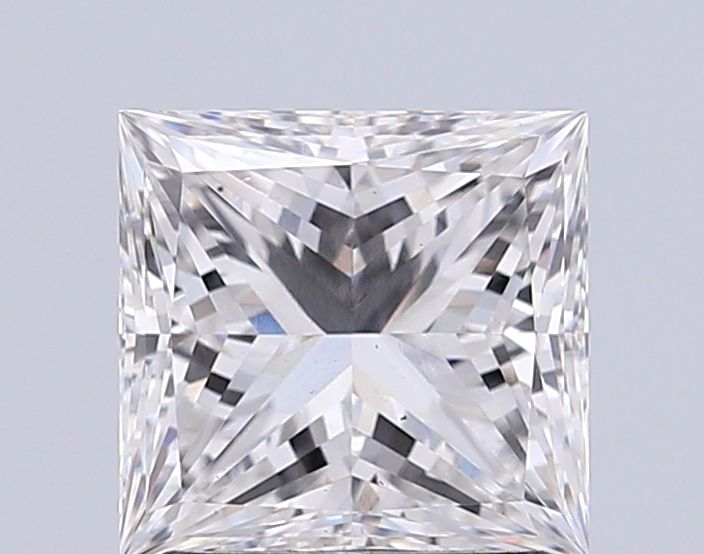 1.65 ct. princess Lab Grown Diamond front image