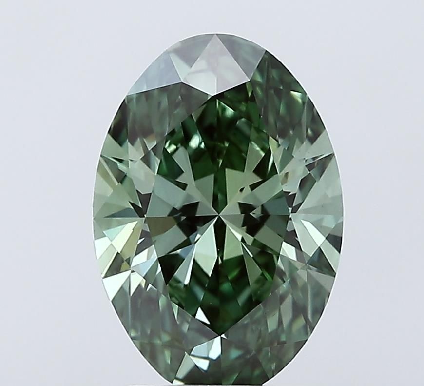 2.55 ct. oval Lab Grown Diamond front image