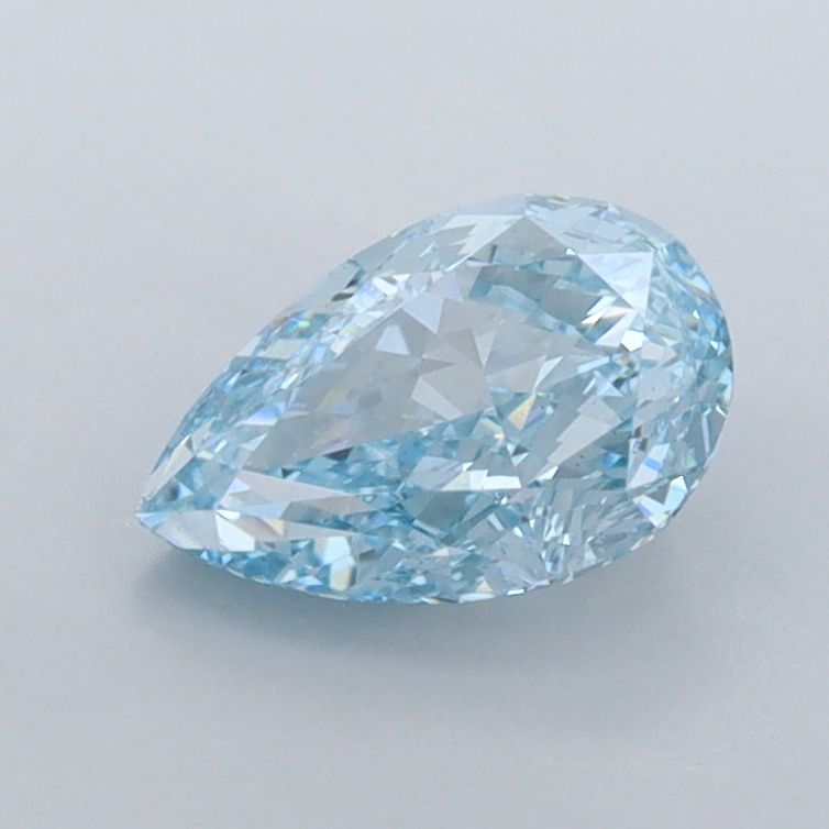 1.05 CT Fancy Vivid Blue PEAR