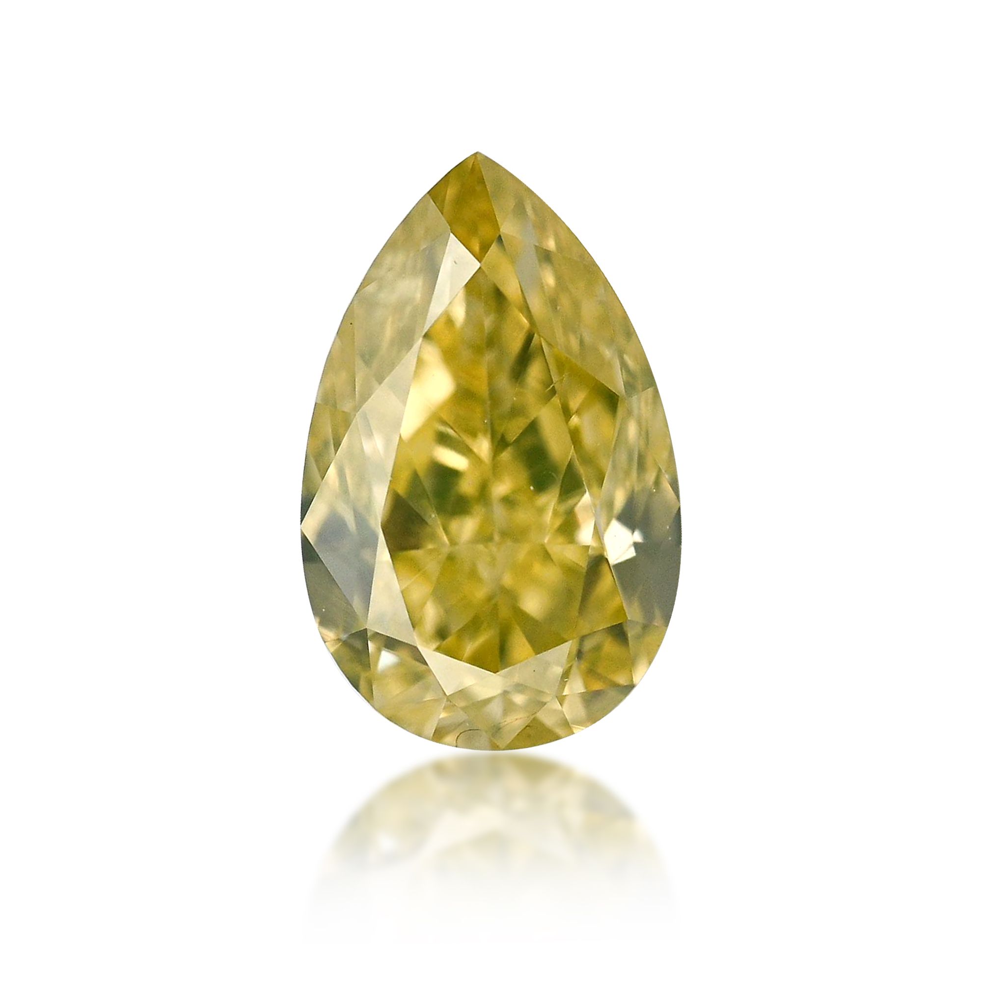 Diament 0.38 ct Fancy Intense Yellow/SI1