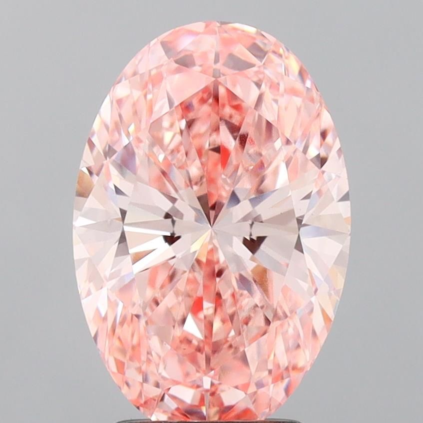 2.90 ct. oval Lab Grown Diamond front image