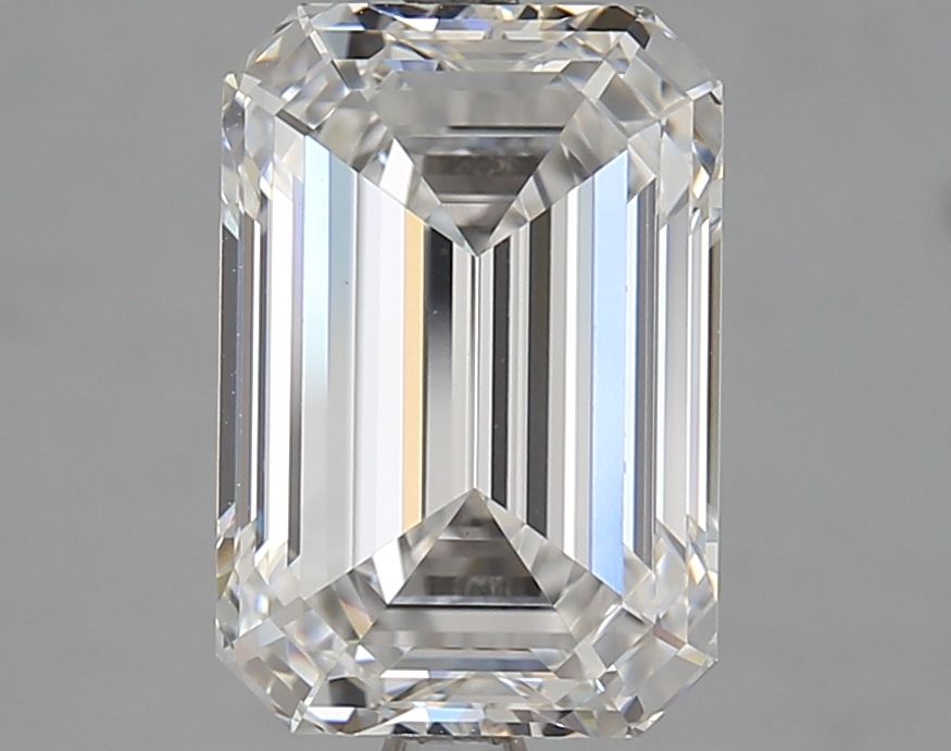 Diamant Émeraude 4.14 ct - Couleur E - Pureté VVS2