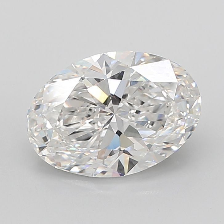 7.03 ct. oval Lab Grown Diamond front image