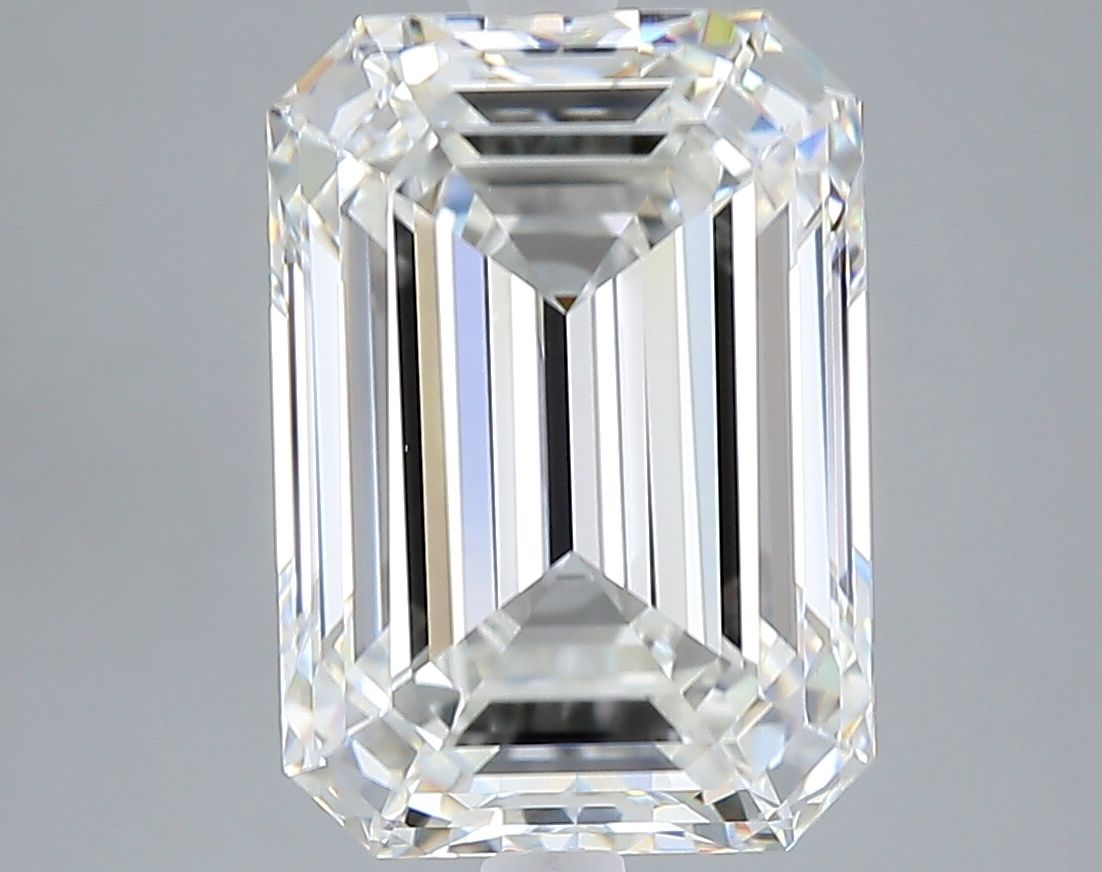 6.06 ct. emerald Lab Grown Diamond front image