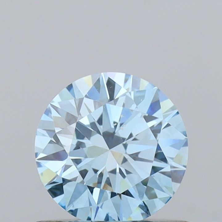 0.6 CT Fancy Vivid Blue ROUND