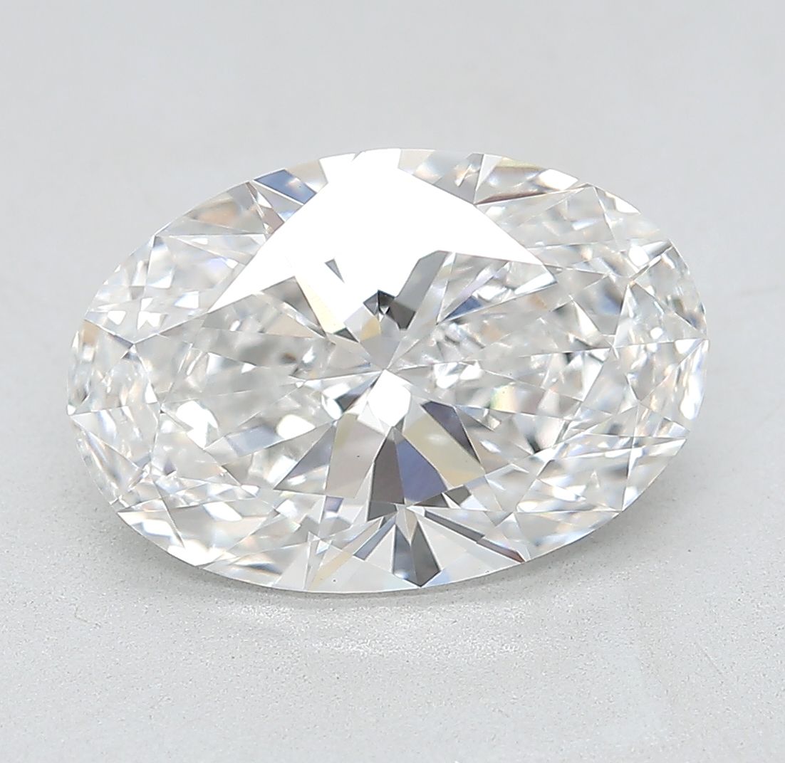 3.33 ct. oval Lab Grown Diamond front image