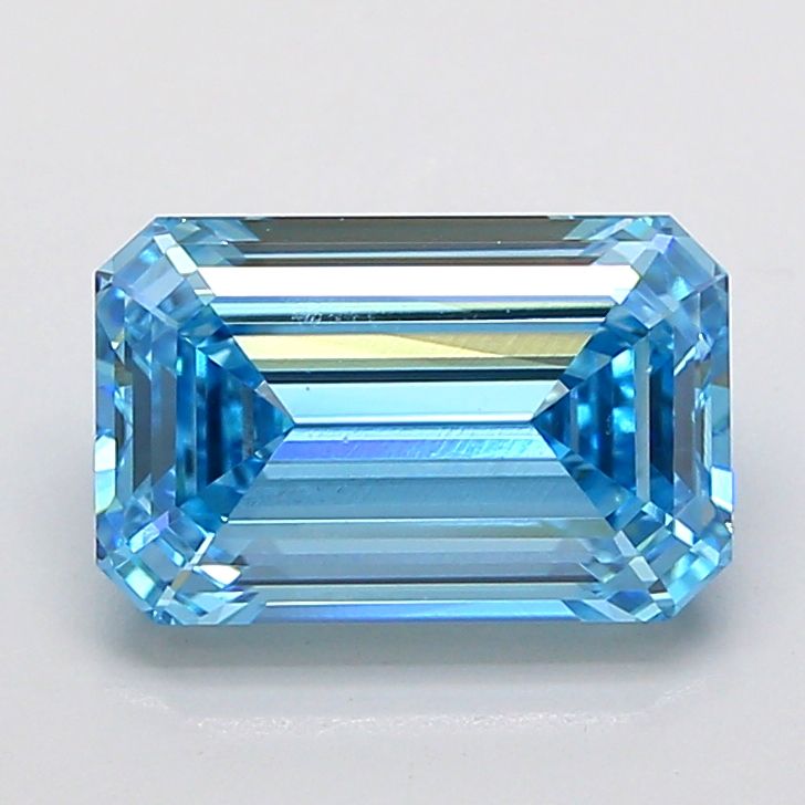 3.09 ct. emerald Lab Grown Diamond front image