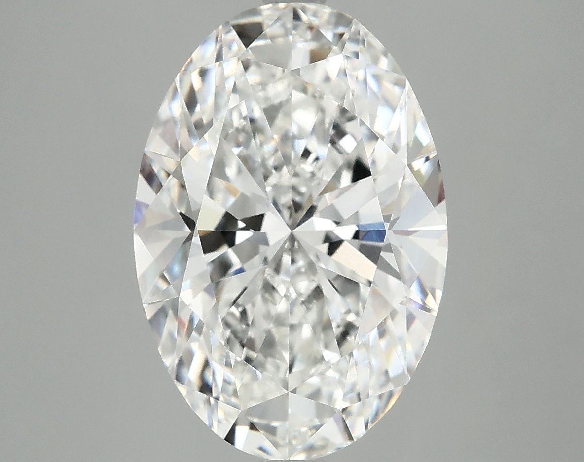 5.04 ct. oval Lab Grown Diamond front image