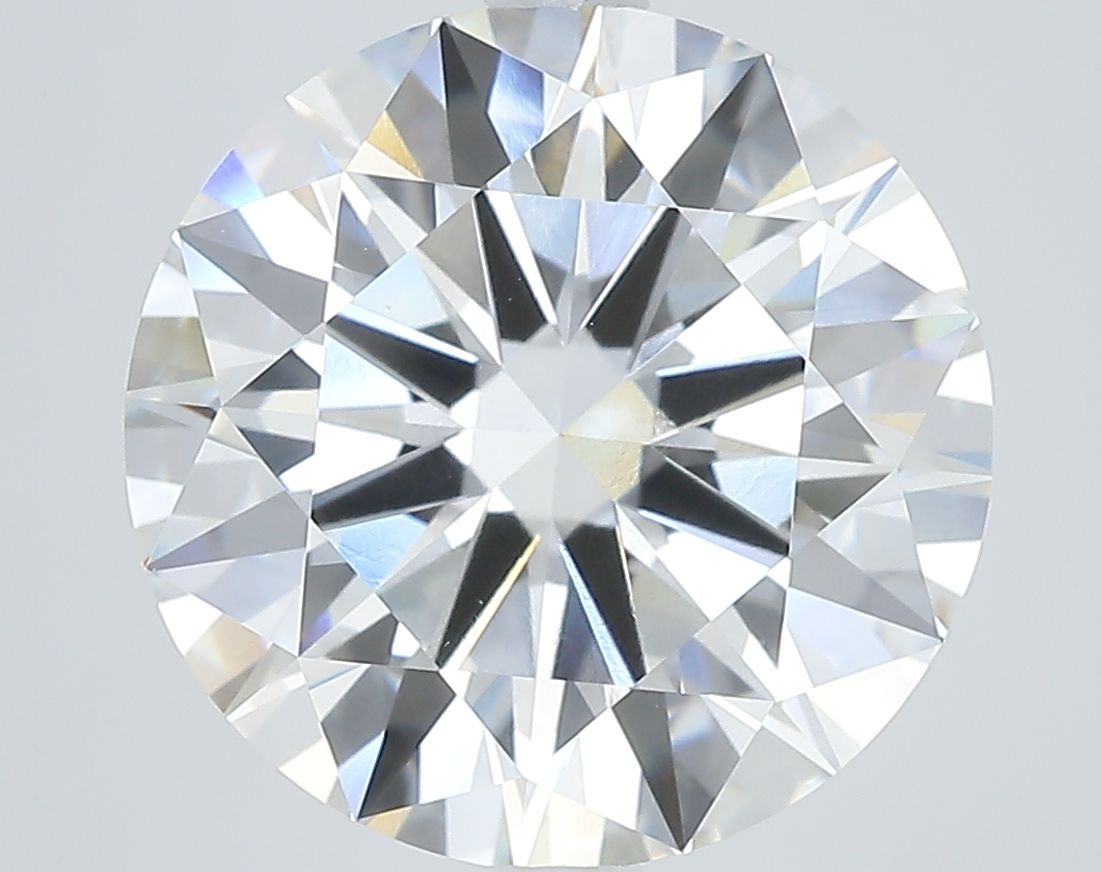 7.04 ct. round Lab Grown Diamond front image