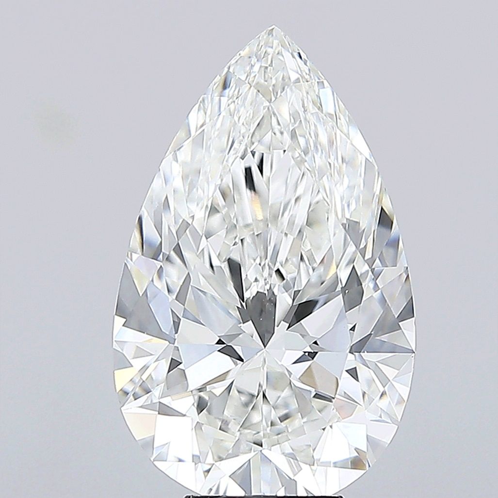 8.03 ct. pear Lab Grown Diamond front image
