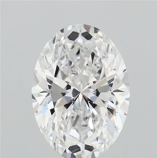 2.81 ct. oval Lab Grown Diamond front image