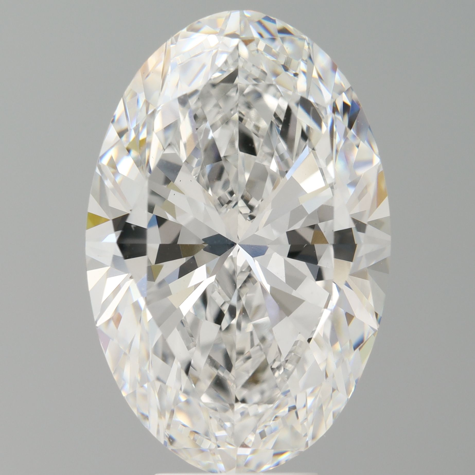 8.04 ct. oval Lab Grown Diamond front image