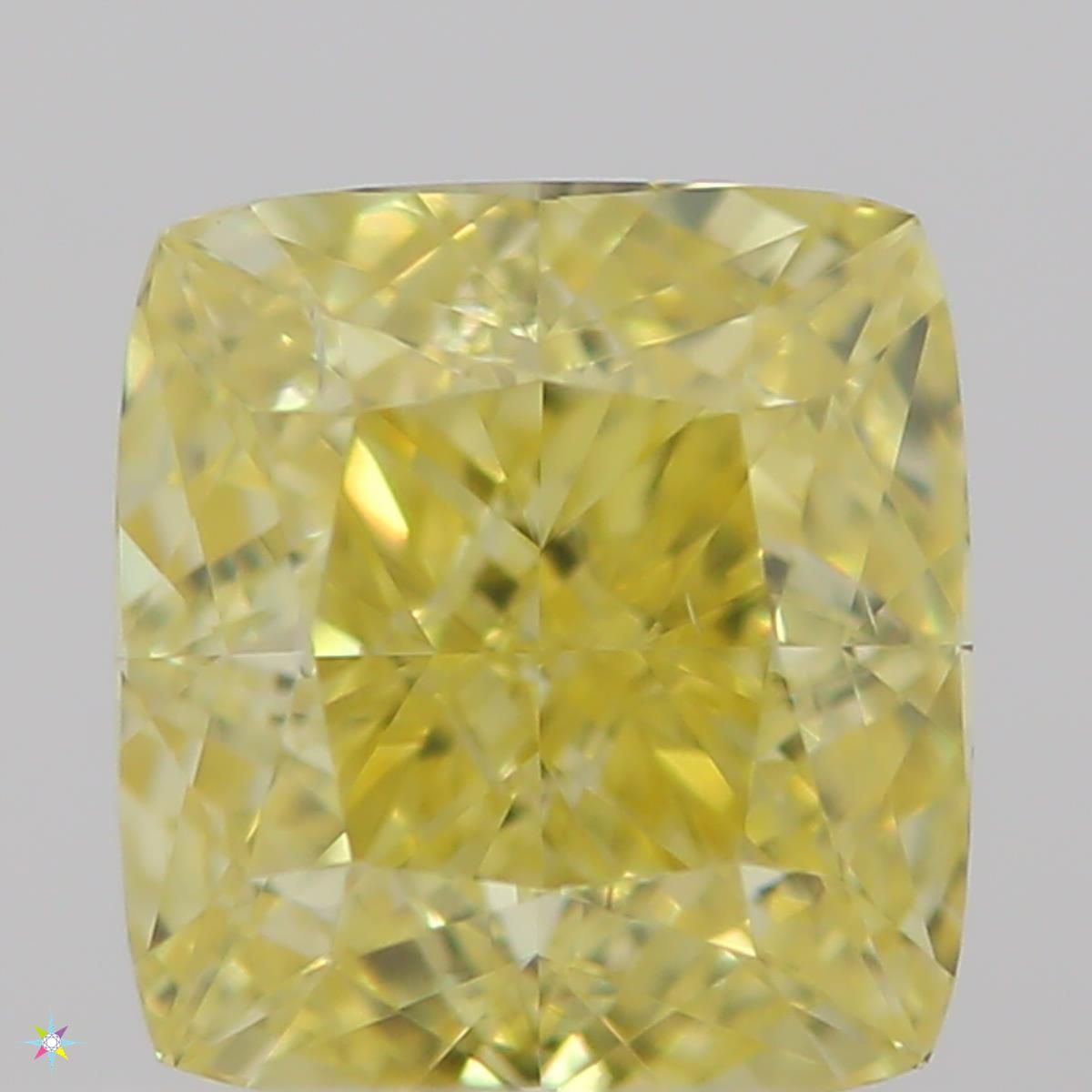 Diament 0.45 ct Fancy Intense Yellow/SI1