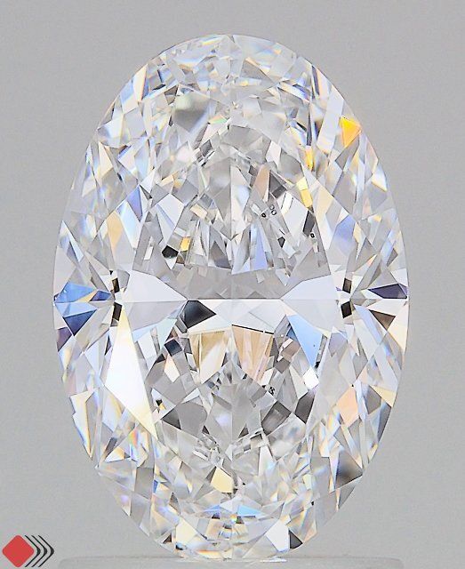 1.56 ct. oval Lab Grown Diamond front image