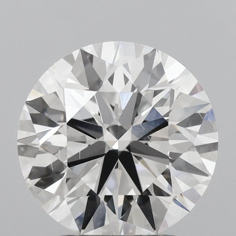 2.50 ct. round Lab Grown Diamond front image