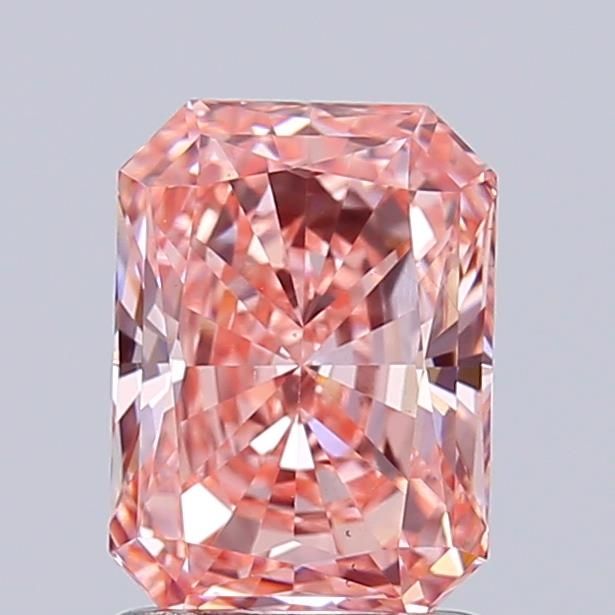 1.53 CT Fancy Vivid Pink RADIANT