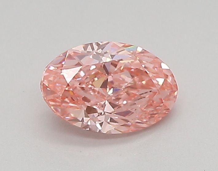 0.56 CT Fancy Vivid Pink OVAL