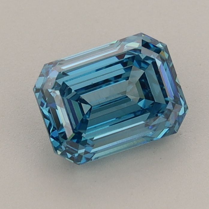 1.09 CT Fancy Vivid Blue EMERALD