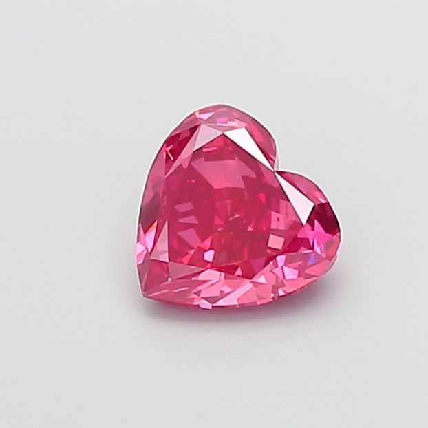 2.1 CT Fancy Vivid Pink HEART