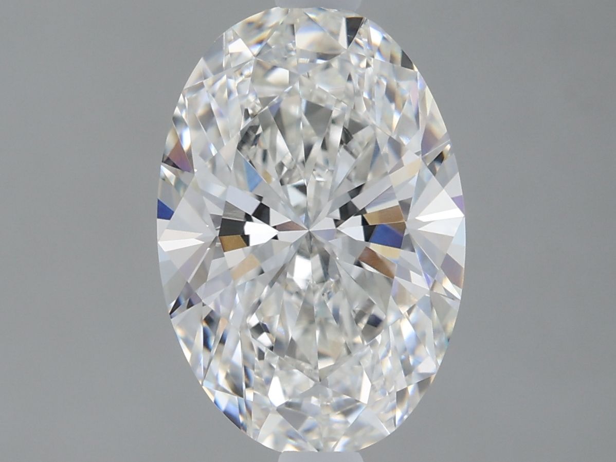 2.01 ct. oval Lab Grown Diamond front image