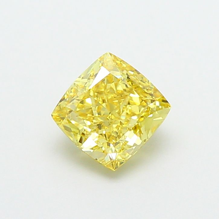 1.04 CT Fancy Intense Yellow CUSHION MODIFIED