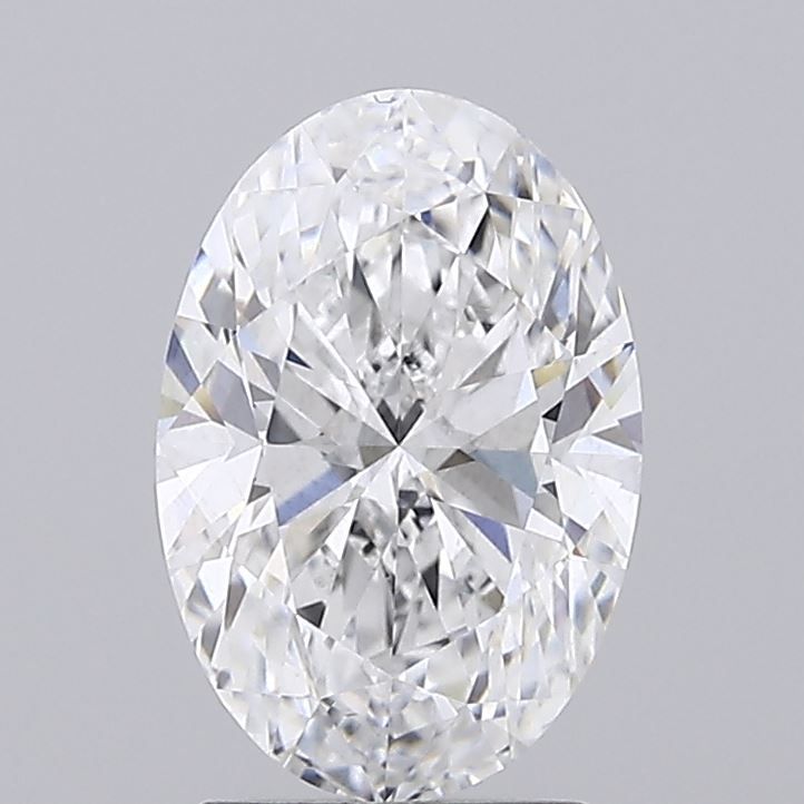 2.01 ct. oval Lab Grown Diamond front image