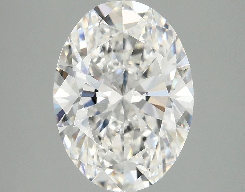 3.03 ct. oval Lab Grown Diamond front image