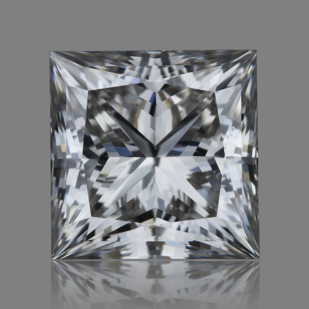 1.10 ct. princess Lab Grown Diamond front image