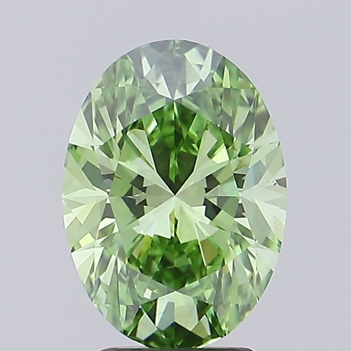 2.06 ct. oval Lab Grown Diamond front image