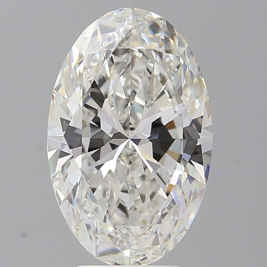 5.10 ct. oval Lab Grown Diamond front image