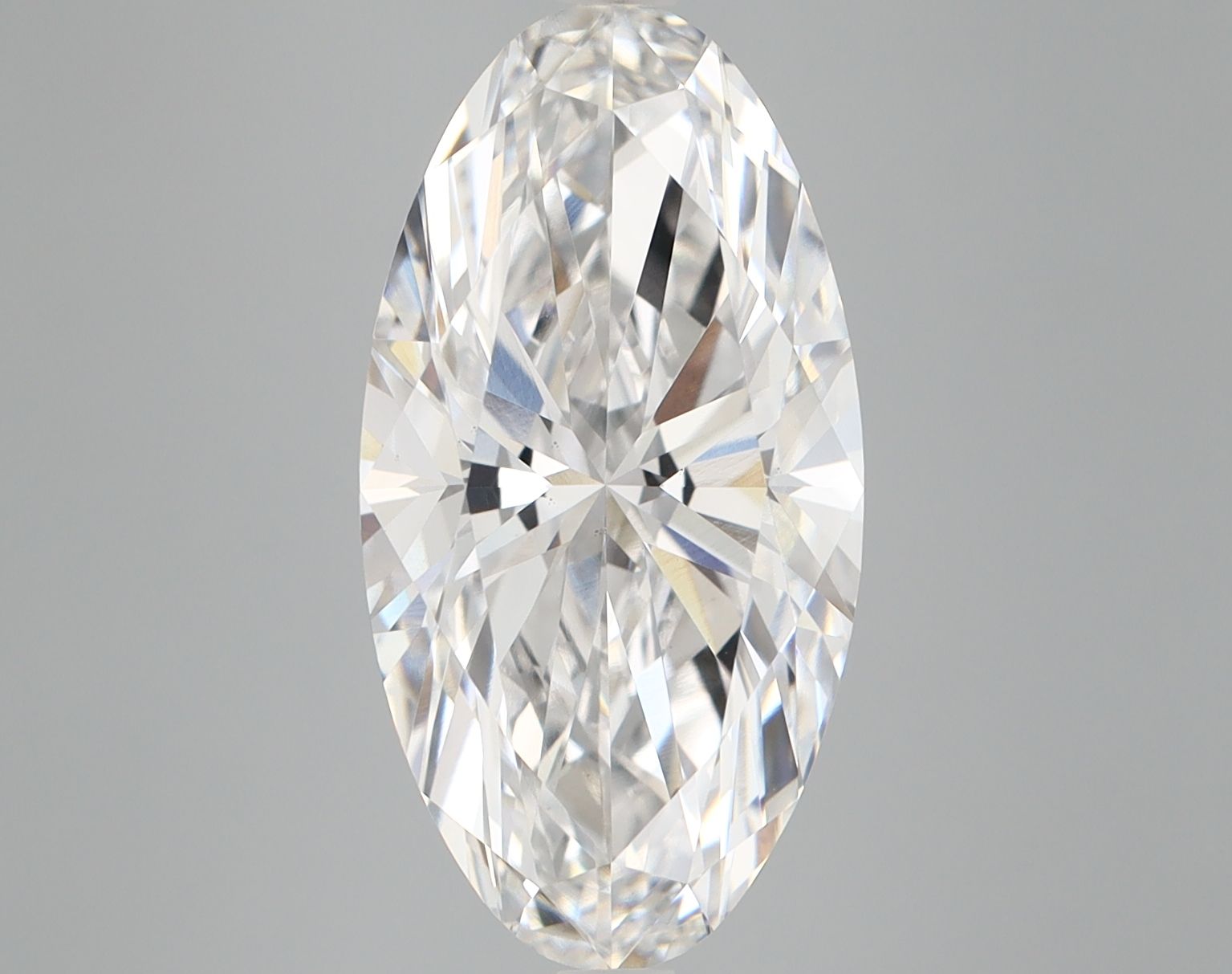 5.09 ct. oval Lab Grown Diamond front image