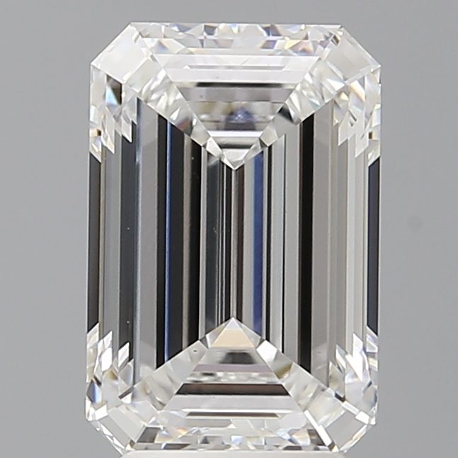 3.60 ct. emerald Lab Grown Diamond front image