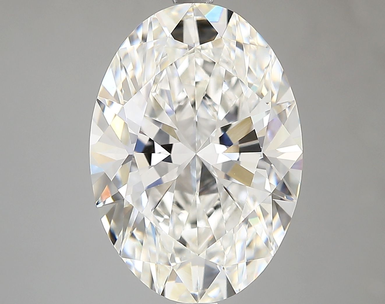 5.11 ct. oval Lab Grown Diamond front image