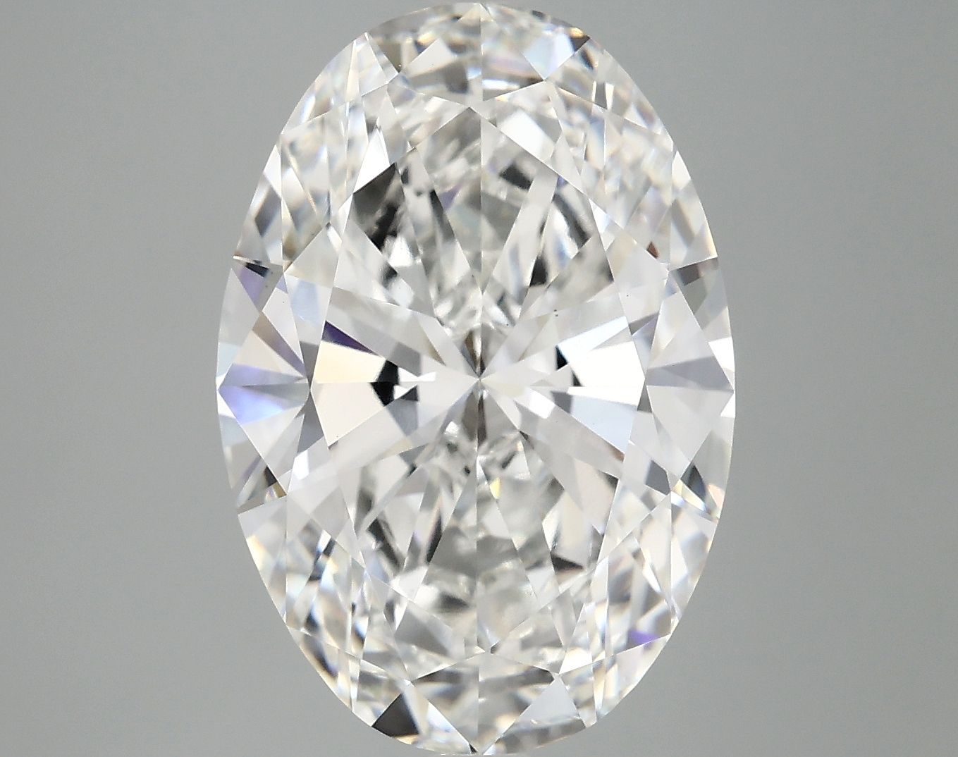 7.06 ct. oval Lab Grown Diamond front image