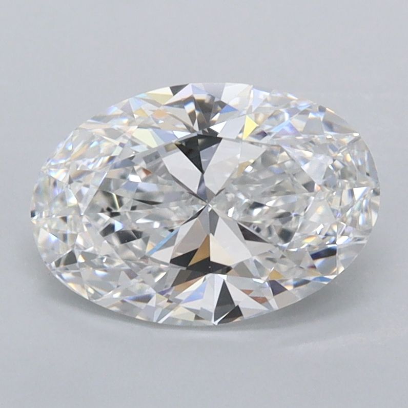 1.41 ct. oval Lab Grown Diamond front image