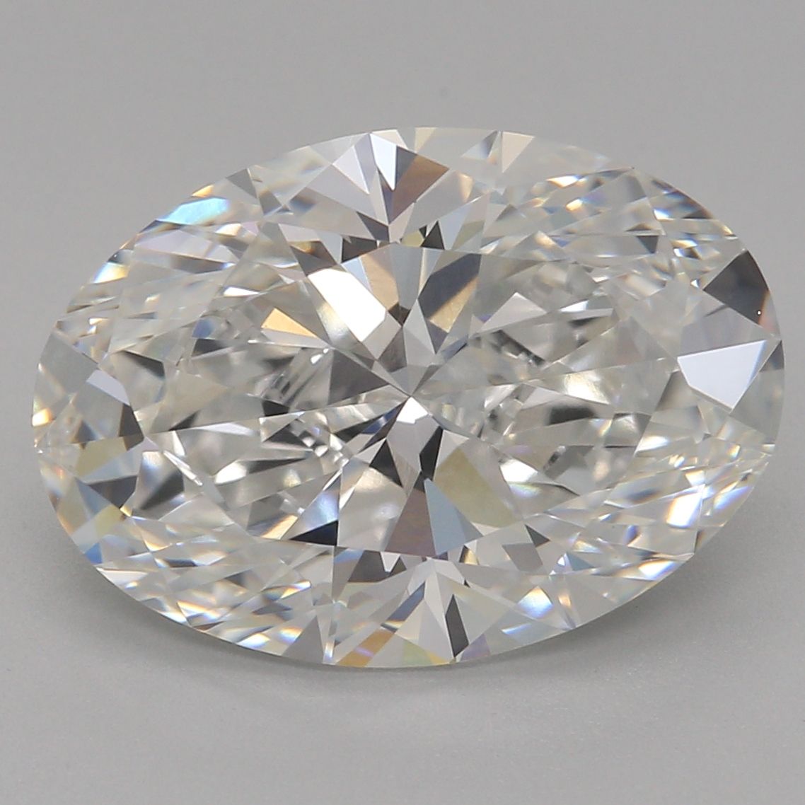 3.57 ct. oval Lab Grown Diamond front image