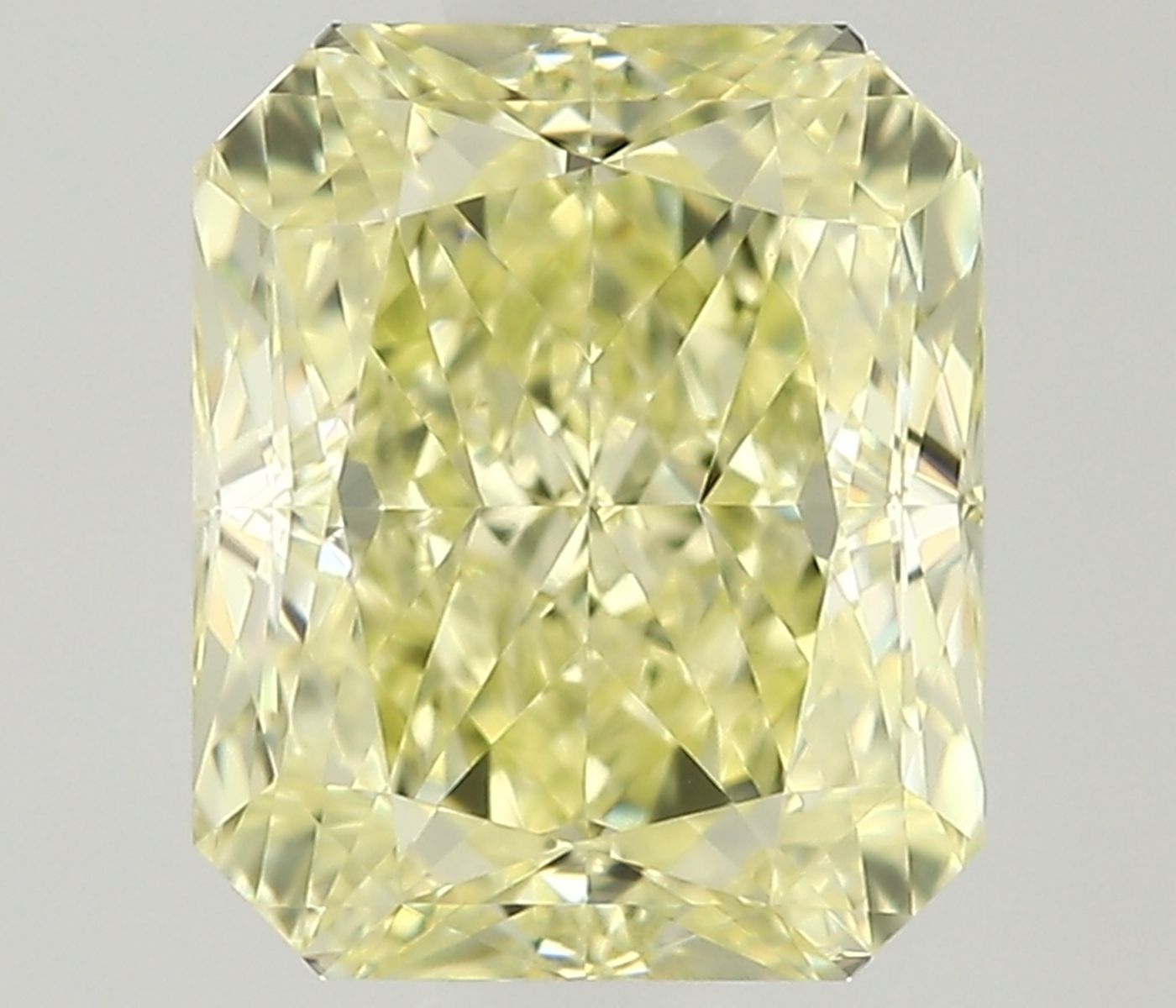 Diament 0.9 ct Fancy Light Yellow/VS2