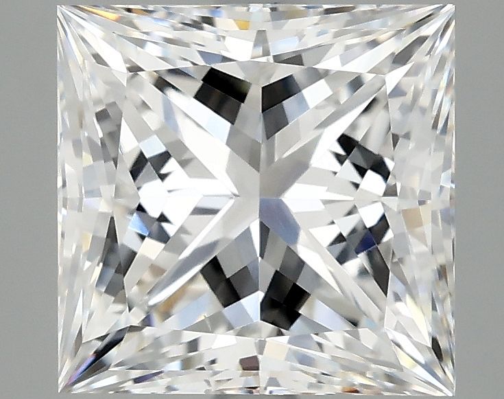 3.77 ct. princess Lab Grown Diamond front image