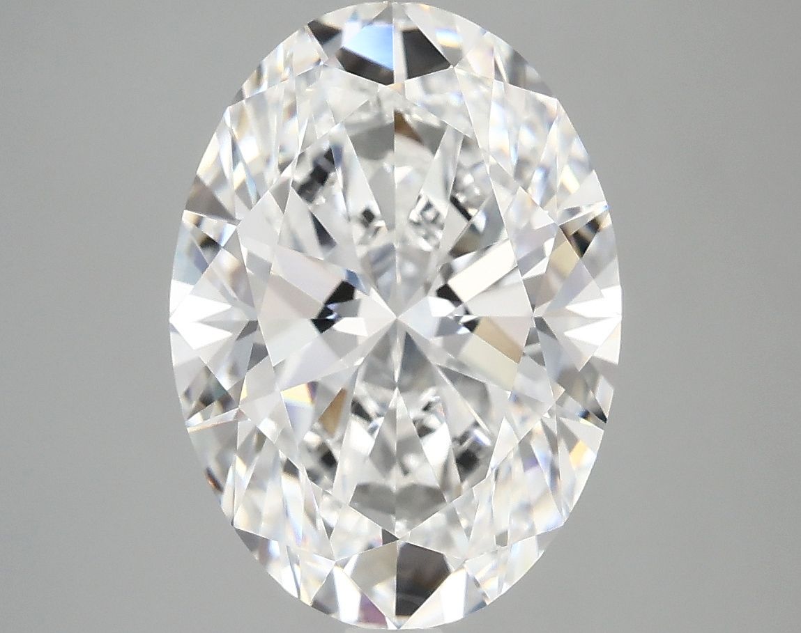5.01 ct. oval Lab Grown Diamond front image