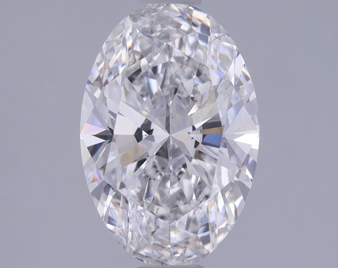 1.35 ct. oval Lab Grown Diamond front image
