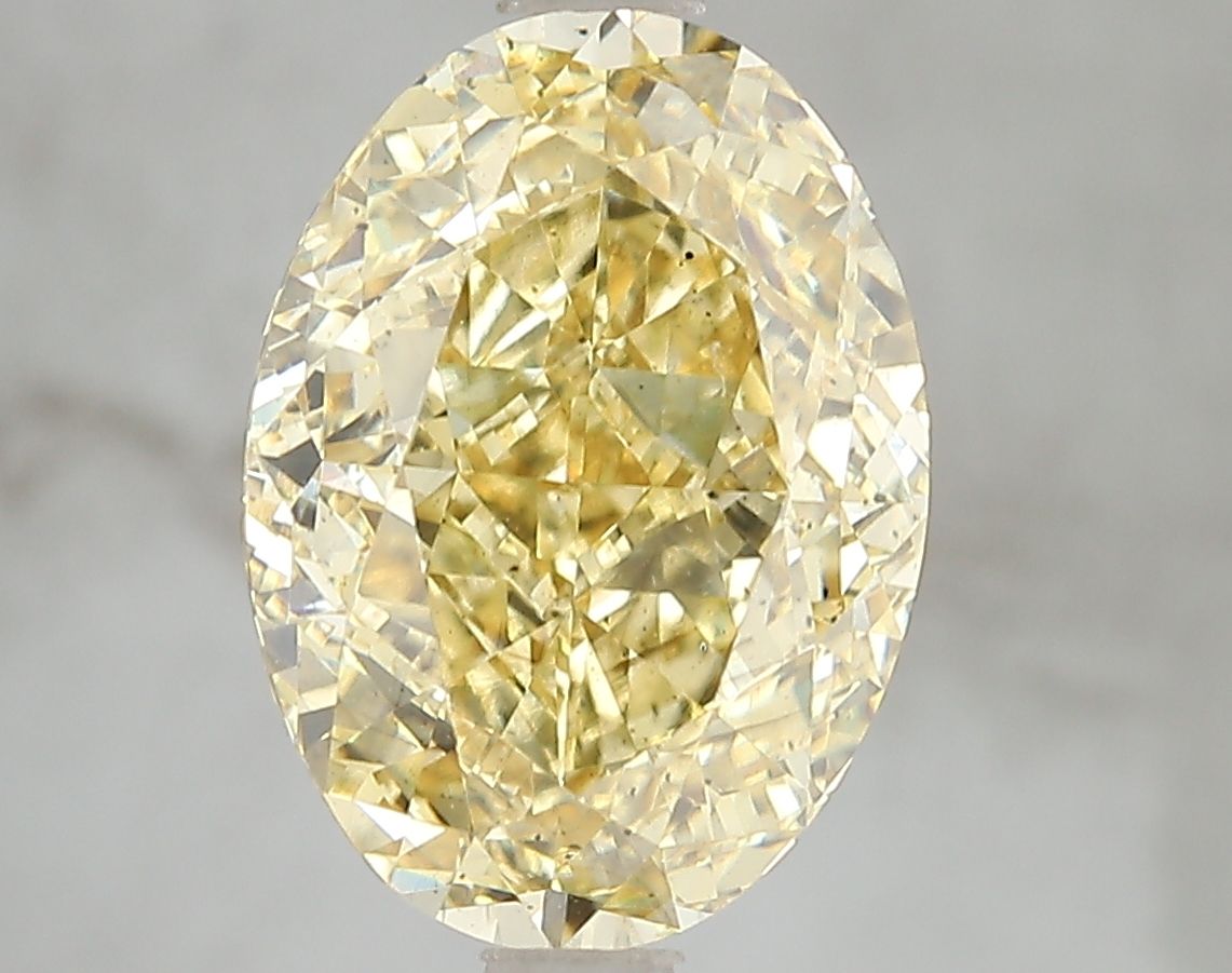 5.20 ct. oval Lab Grown Diamond front image