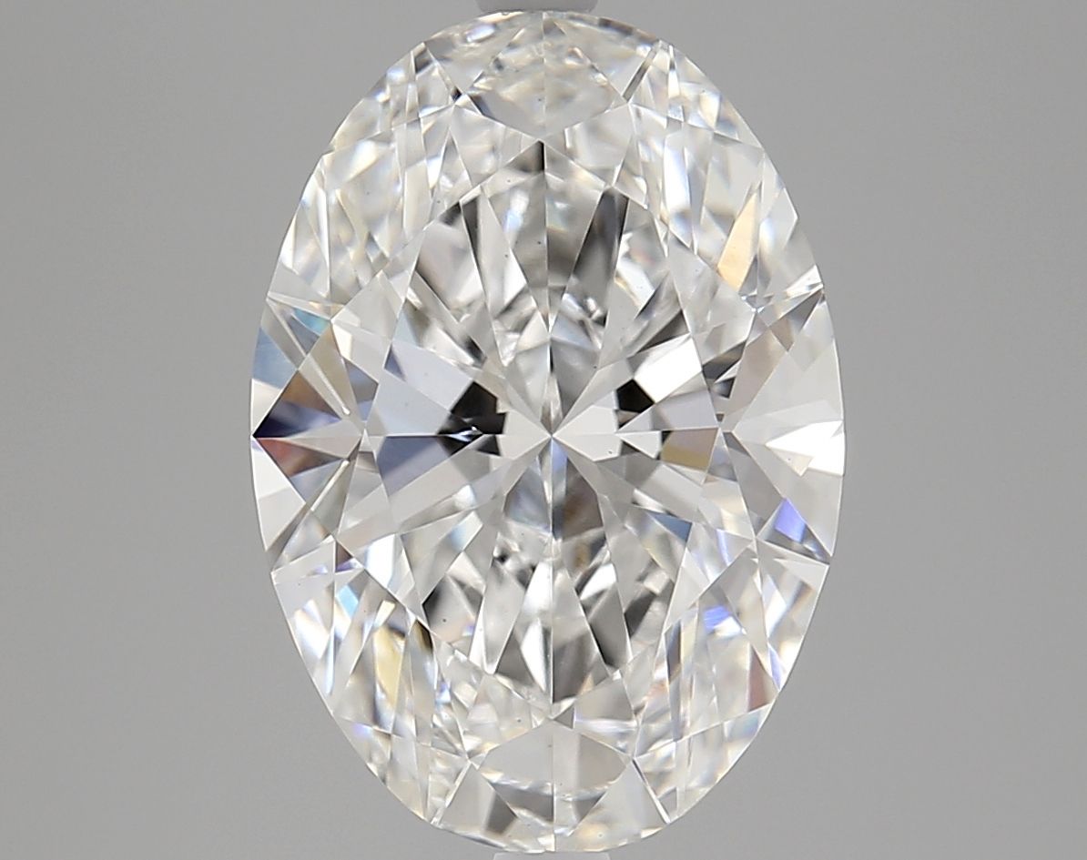 5.55 ct. oval Lab Grown Diamond front image