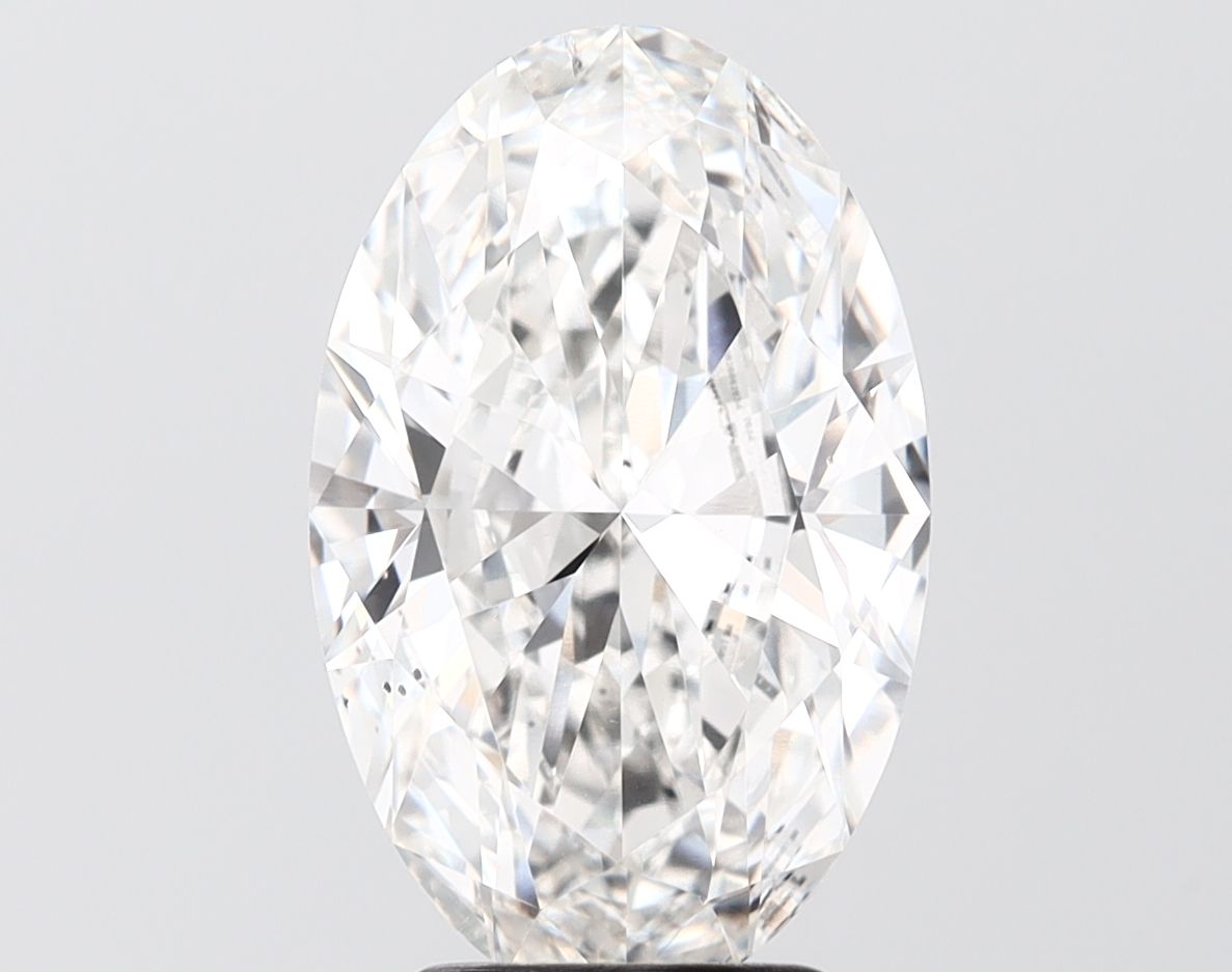 4.01 ct. oval Lab Grown Diamond front image