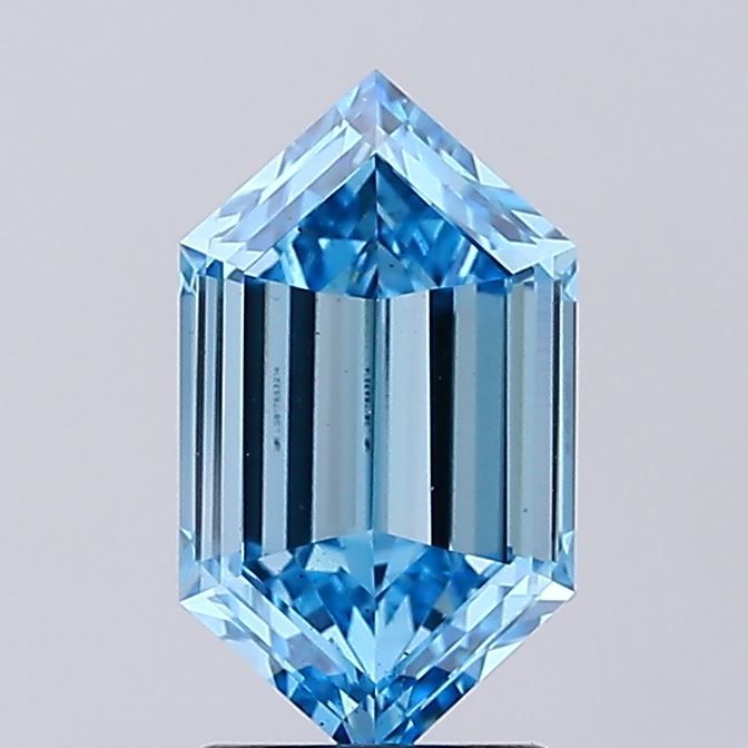 2.01 ct lab-grown Hexagonal Diamond